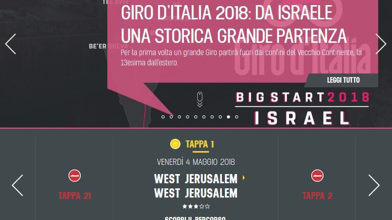 "Tappa a Gerusalemme ovest": Ira Israele, Giro in retromarcia
