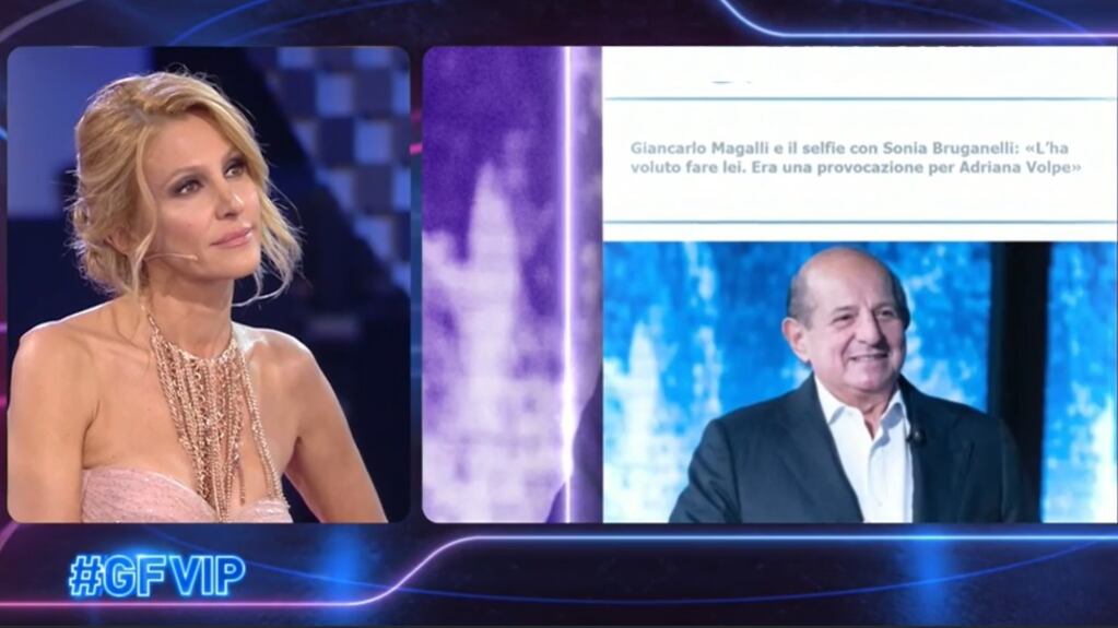 L'attacco di Adriana Volpe: "Bruganelli e Magalli? Sono della stessa pasta"