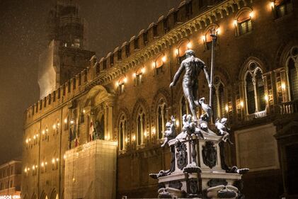 Bologna sotto la neve, le immagini 7
