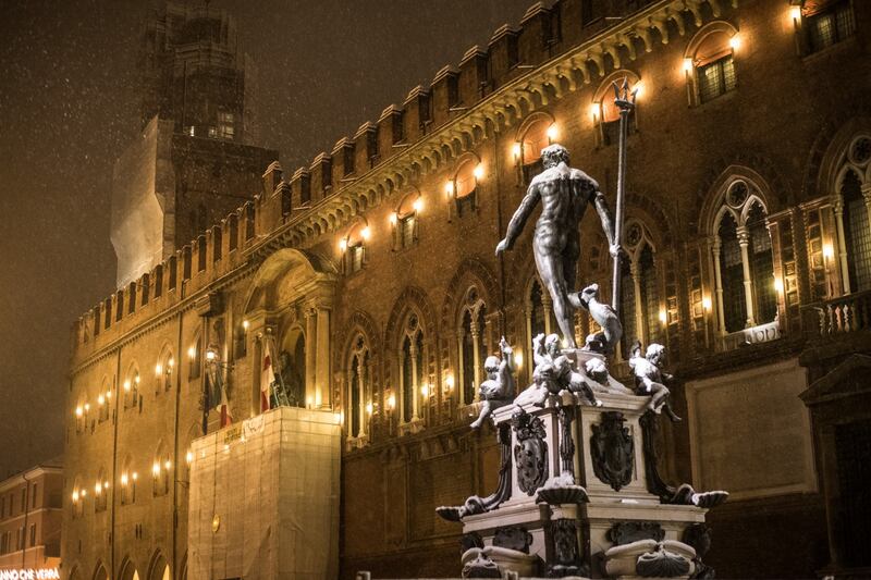 Bologna sotto la neve, le immagini 7