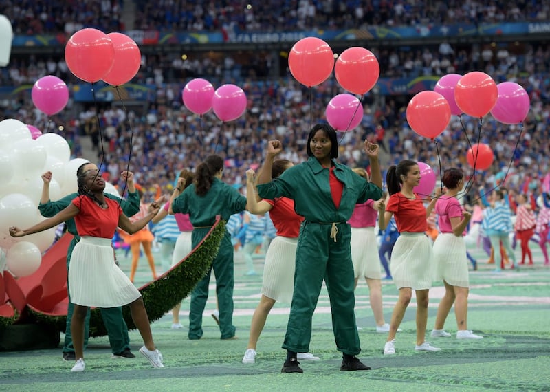 La cerimonia d'apertura di Euro 2016 12