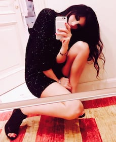 Pamela Prati, sexy selfie con il look fetish 3