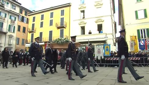 Funerali di Stato per Roberto Maroni, presenti le alte cariche dello Stato 4