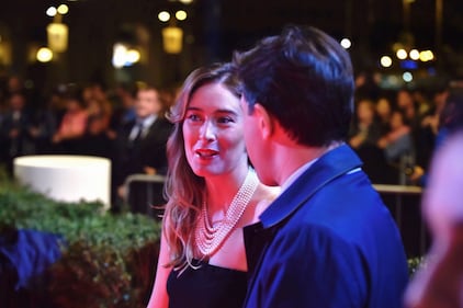 La Boschi in nero per "The Young Pope" 9