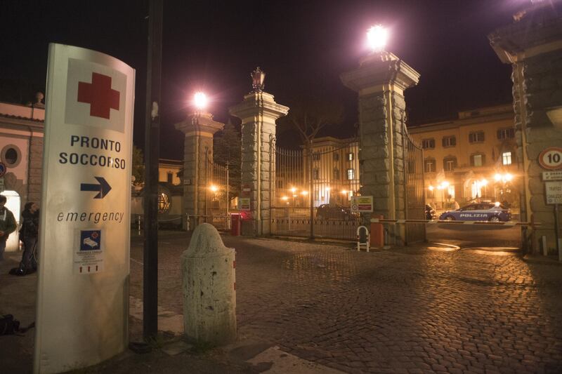 L'ospedale San Camillo di Roma dove è ricoverato Napolitano 3