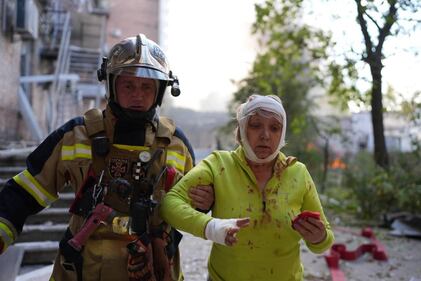 Raid su Kiev, capitale ucraina nel mirino dei russi 12