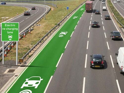 In autostrada arriva la corsia di ricarica per le auto elettriche