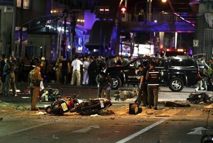 Attentato in centro a Bangkok 7