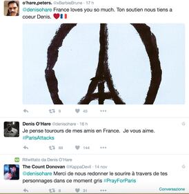 Attentati di Parigi: la reazione dei VIP su Twitter 8
