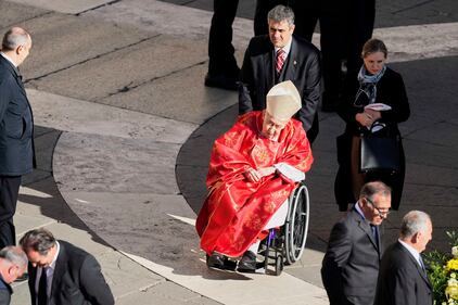 L'arrivo dei leader a San Pietro 1