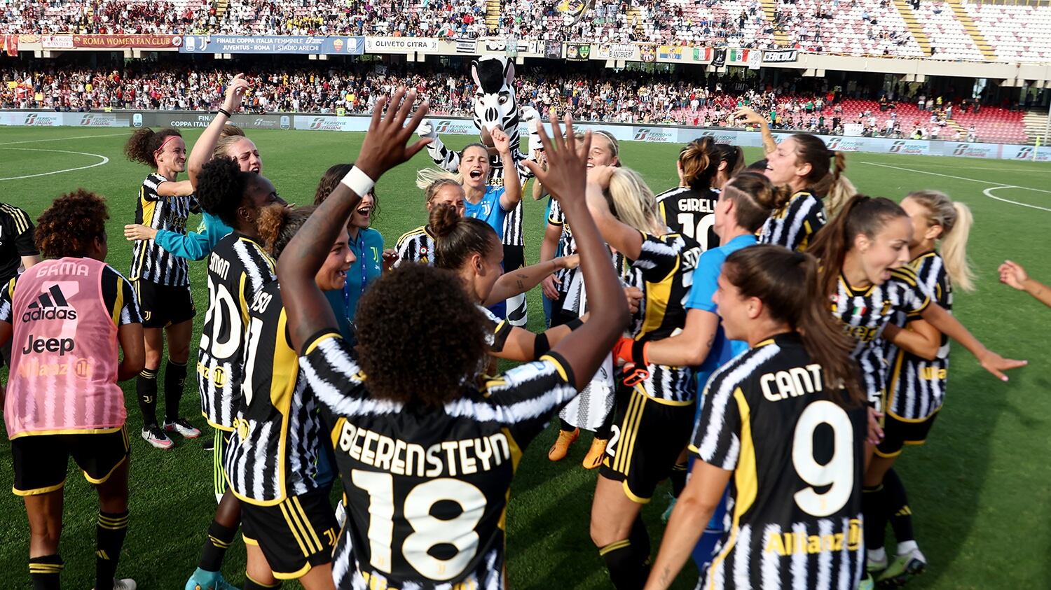 Coppa Italia, Juve all'undicesimo trofeo da predestinata