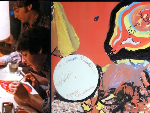 In vendita il quadro dipinto dai Beatles: ecco quanto vale