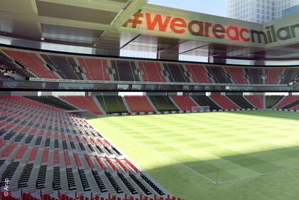 Ecco le immagini del nuovo stadio del Milan 1
