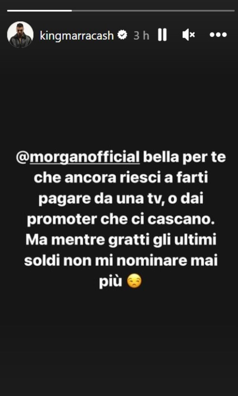 Marracash social