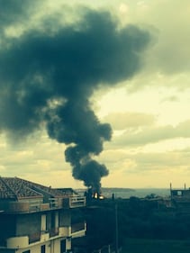 Le immagini dell'incendio 4