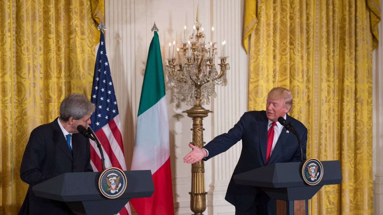 Trump frena Gentiloni: nessun aiuto in Libia