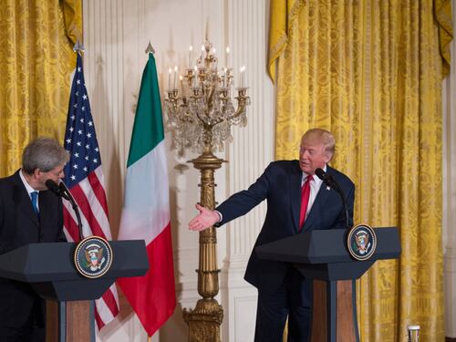 Trump frena Gentiloni: nessun aiuto in Libia
