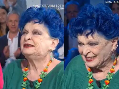 Lucia Bosé si dichiara tradita da Dominguin e Mara Venier reagisce: "Gli avrei dato una pizza in faccia"