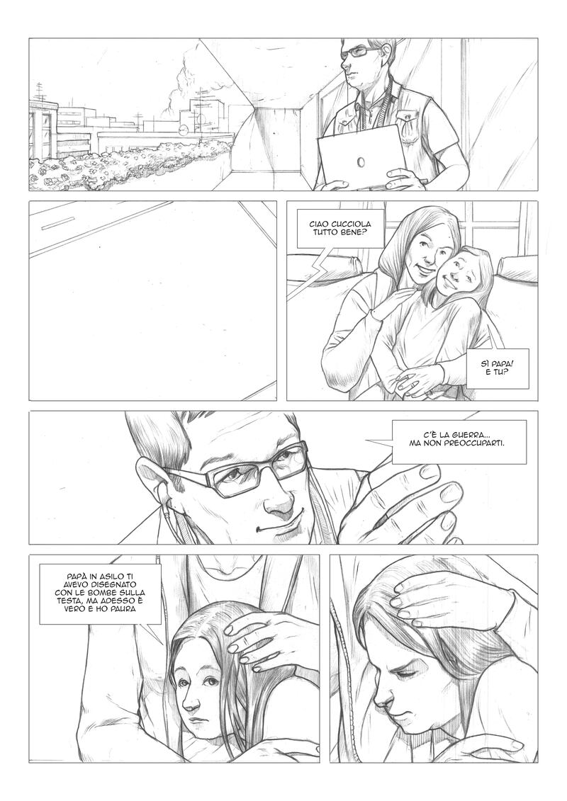 Le immagini inedite del fumetto di Biloslavo  10