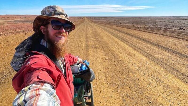 Guarrera nel deserto australiano 