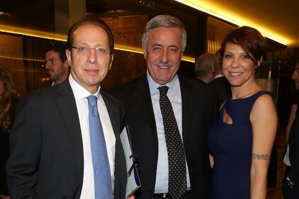 Paolo Berlusconi, Guido Podestà e Luna Berlusconi
