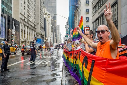 New York, manifestazioni sotto la Trump Tower 3