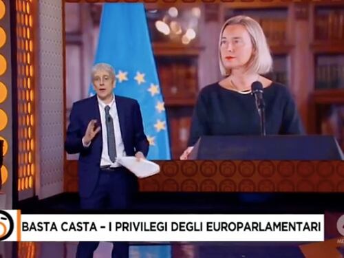 Mario Giordano contro lo stipendio della Mogherini: "È una follia"