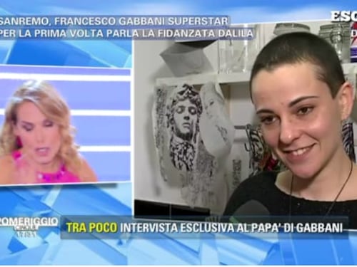 Pomeriggio Cinque, la fidanzata di Gabbani svela la verità: "Ha tanti canovacci nelle mutande"