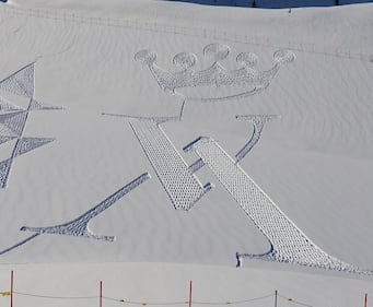 Simon Beck, l'artista della neve 7