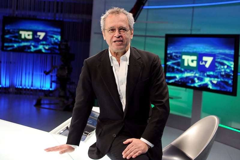 Mentana annuncia l’addio al Tg La7: “Lascio il 23 dicembre”