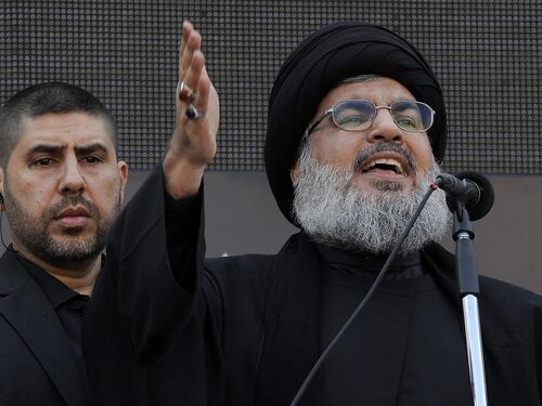 Hezbollah scende in piazza e invoca una terza Intifada
