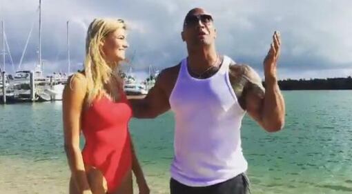 Kelly Rohrbach al cinema con Baywatch 13