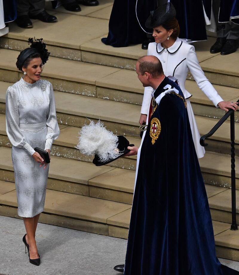 Kate Middleton alla parata per l'Ordine della Giarrettiera: foto 5