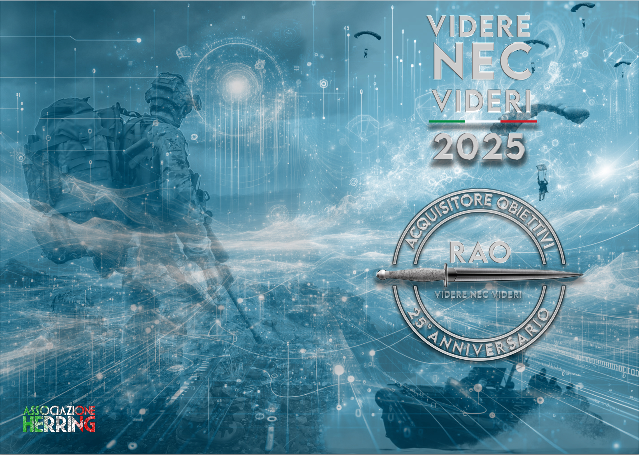 Associazione Herring, arriva il calendario 2025 per festeggiare il 25° anniversario del 185° Reggimento Rao