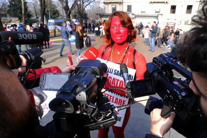 Manifestazione a Milano per l'8 Marzo  10