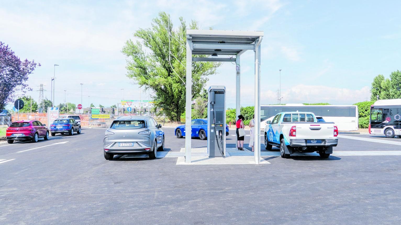 Carugate, la prima stazione di rifornimento a idrogeno