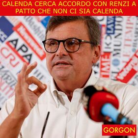 Ecco la satira del giorno. Il cortocircuito di Calenda 1