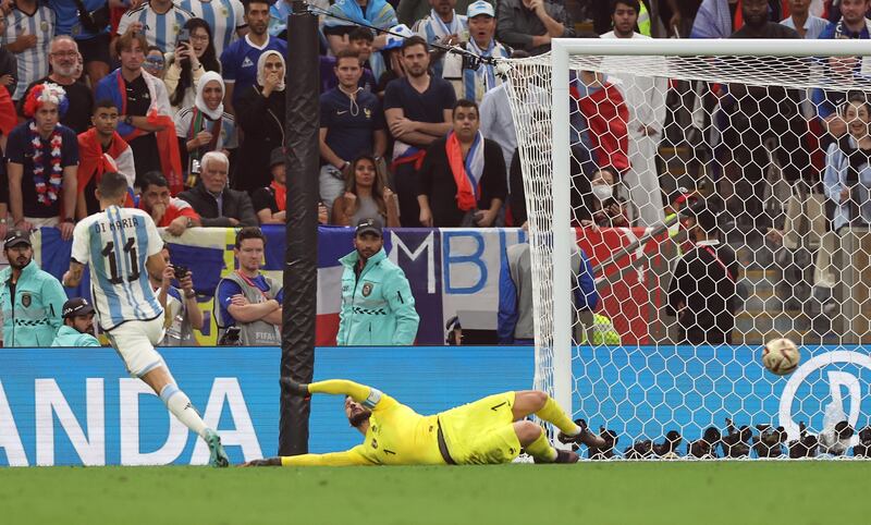 Di Maria gol Argentina-Francia