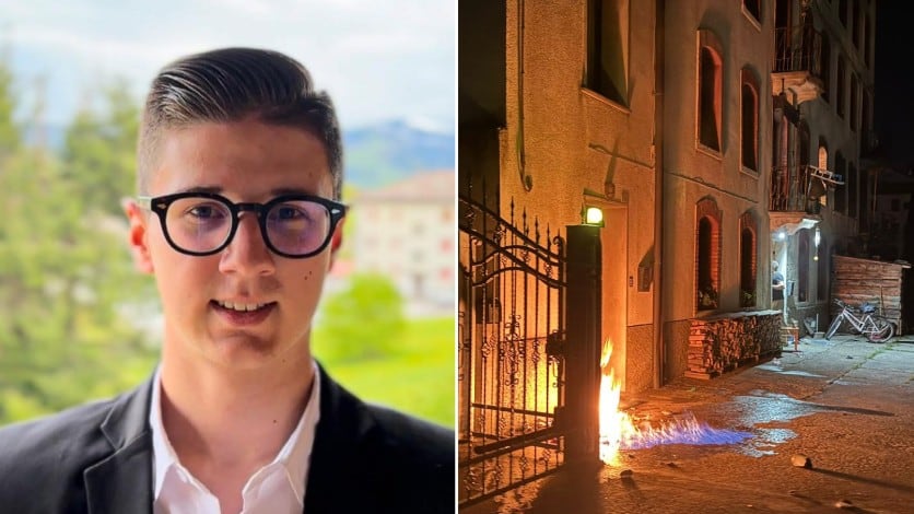Attentato a casa del cronista Adriano Cappellari. "Minacce anche a Meloni e don Patriciello". La premier: "È inaccettabile"