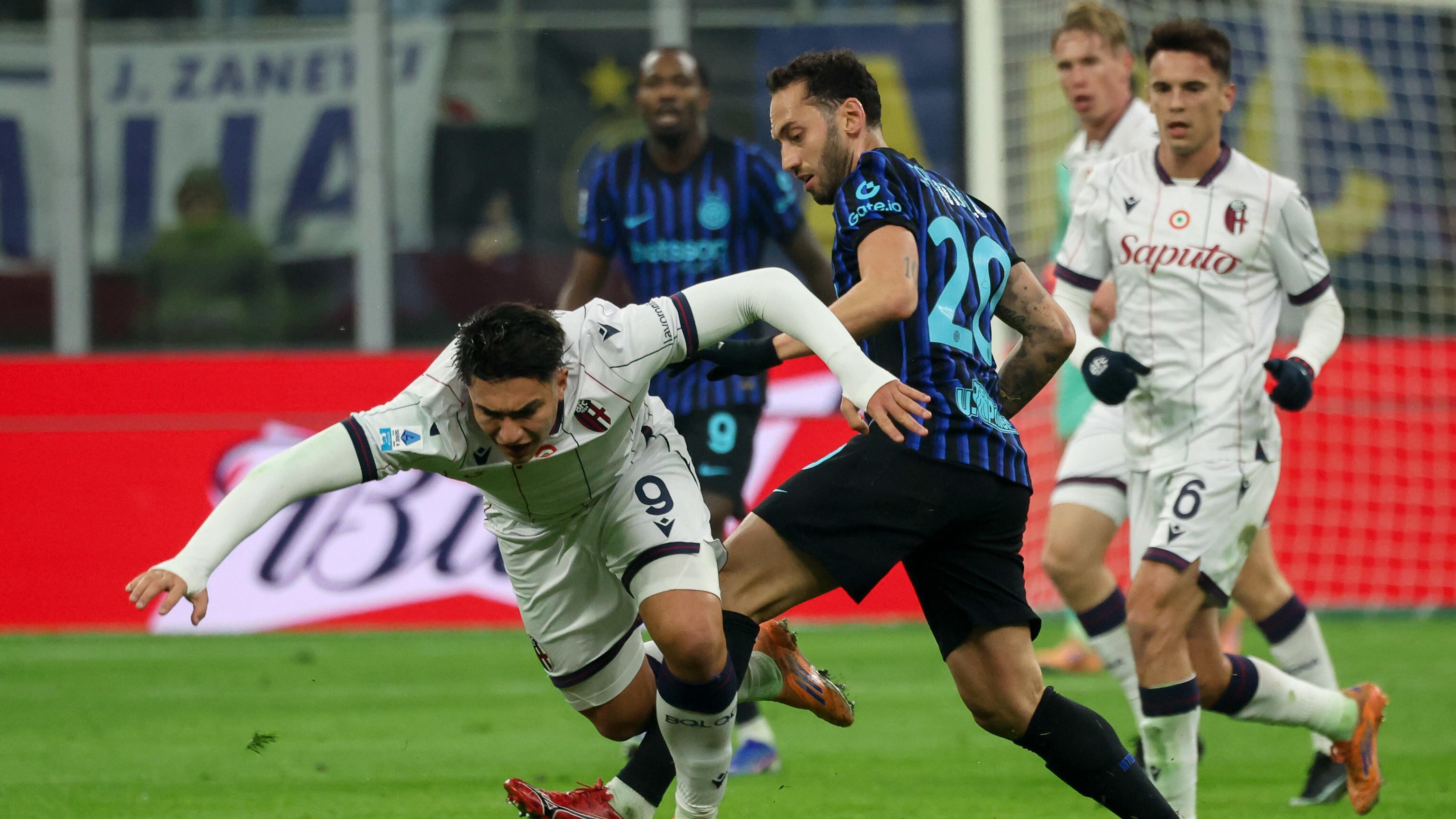 L’Inter affonda il Bologna, rifilando ai rossoblu un pesante 3-1: in gol Lautaro e Thuram