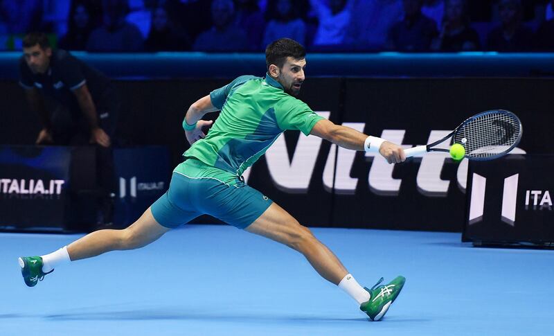 ATP Finals, Djokovic trionfa contro Sinner: le immagini più belle della finale 10