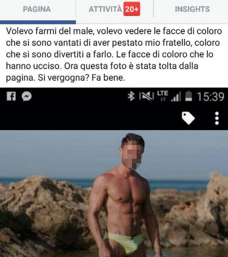 Il post di Ilaria Cucchi