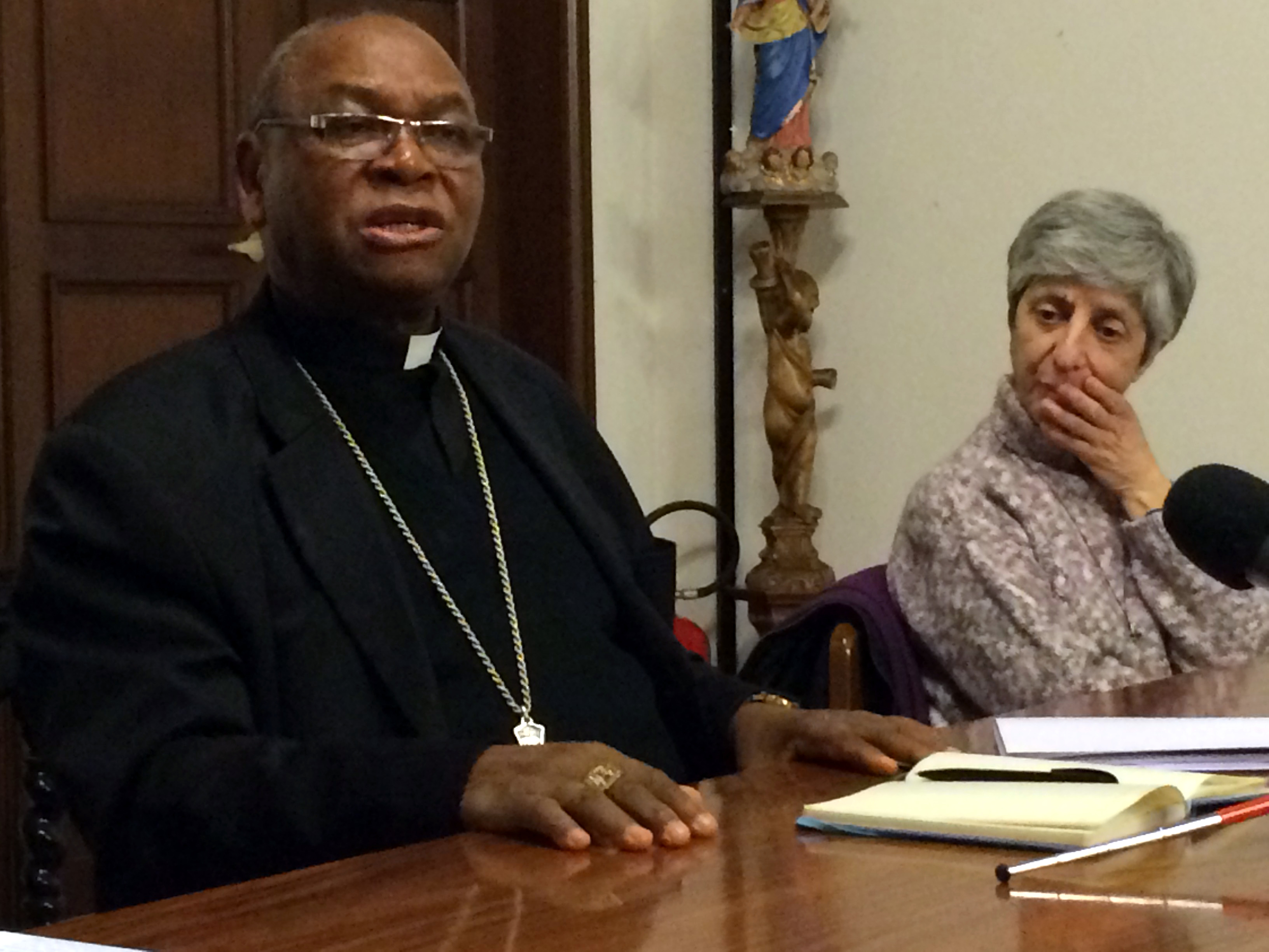 Il vescovo nigeriano alla Curia di Milano 2