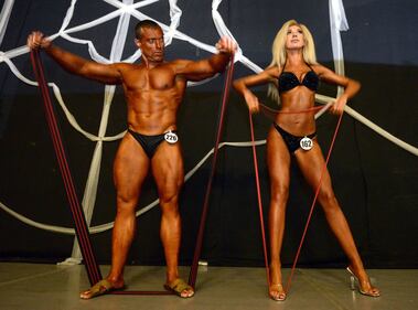 Minsk, un'esplosione di forza: via ai campionati di Body building 3