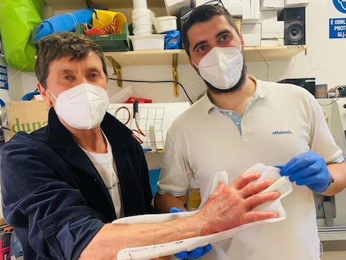 Recupero in salita per Gianni Morandi: "Ora ho bisogno di un tutore"
