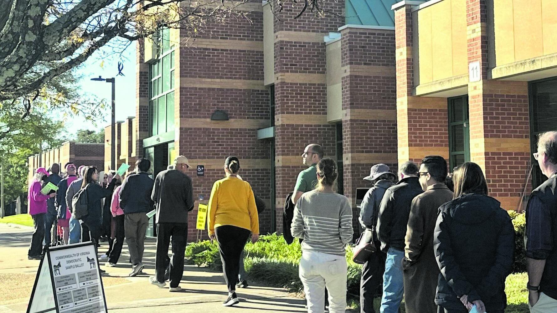Viaggio a Fairfax: la contea ricca già in fila per votare