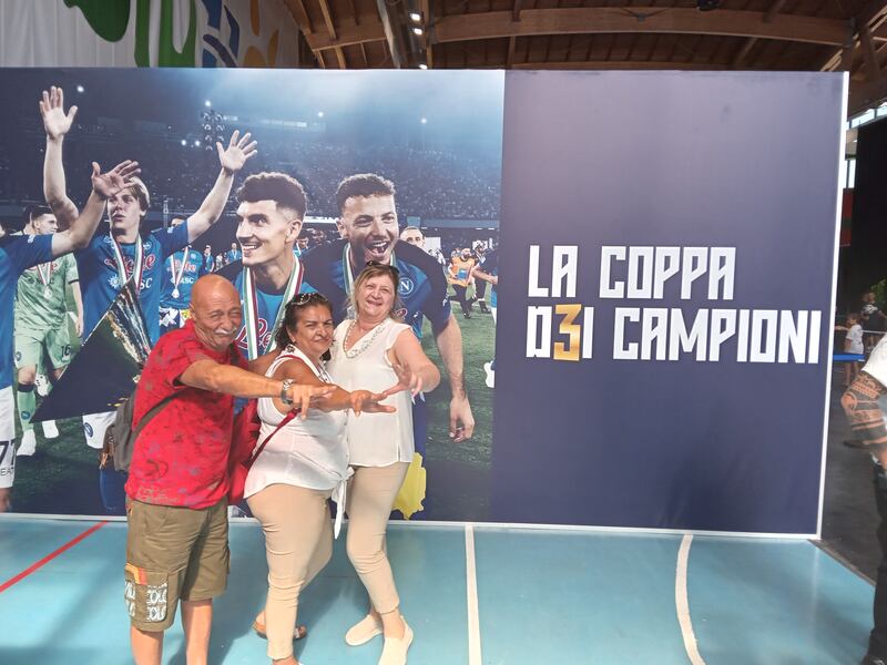 I tifosi del Napoli "invadono" Castel di Sangro 5