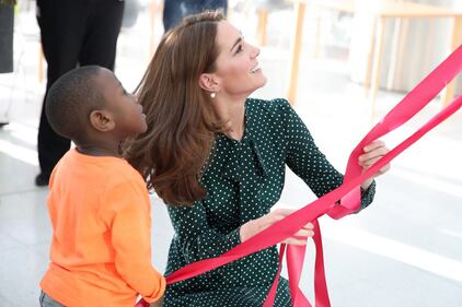 Kate Middleton e il Principe William con i bimbi in ospedale: foto 6