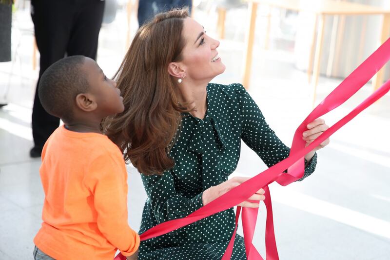 Kate Middleton e il Principe William con i bimbi in ospedale: foto 6