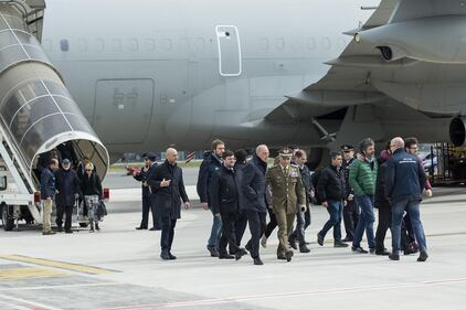 Le salme degli italiani a Ciampino 3